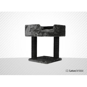 lotus Lyon 2 sütunlu 1 katlı Kare Tırmalama Gri