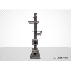 lotus Münih 1 sütunlu  6 katlı Tırmalama Gri