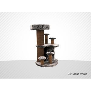 lotus Seul 1 sütunlu 3 katlı Tırmalama Kahverengi