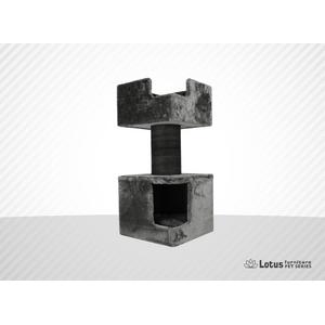 lotus Sevilya 1 sütunlu 3 katlı Tırmalama Gri