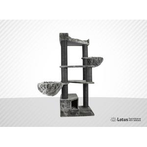 lotus Shanghai 3 sütunlu 3 katlı Tırmalama Gri