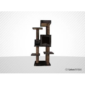 lotus Zürih 3 sütunlu 3 katlı Tırmalama Kahverengi
