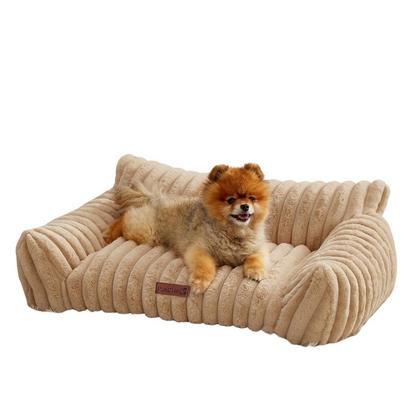 Luna kedi köpek yatağı M beden bej