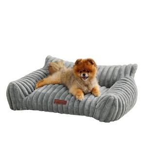 Luna kedi köpek yatağı S beden gri