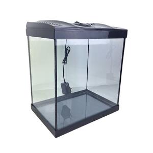 LÜX SİYAH  KAPAKLI IŞIKLI AKVARYUM ORTA BOY AKN