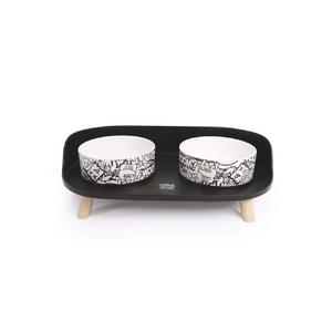 M-pets Altitude Urban Style 2li Mama Kabı Standı Black&White brsp-10554199 