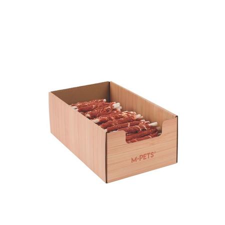 M-Pets Bite Delight Salmon With Codfish Wrap 13cm Köpek Ödülü 2kg brsp-19043099 