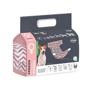 M-pets Carbonlu Diapers Dişi Köpekler İçin Külot (S) 15li brs-10173499 