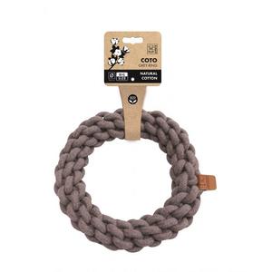 M-Pets Coto Grey Ring 25Cm Örgü Halka Oyuncak Brsp-10669613