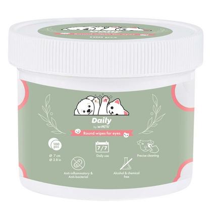 M-Pets Daily Kedi Ve Köpek Göz Çevresi Temizleme Pedi 100Lü brsp-60103699 