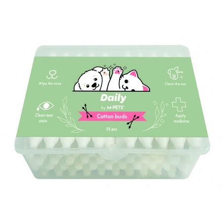 M-PETS DAILY KULAK BURUN GÖZYAŞI TEMİZLME PAMUĞU 55Lİ brsp-60103399 