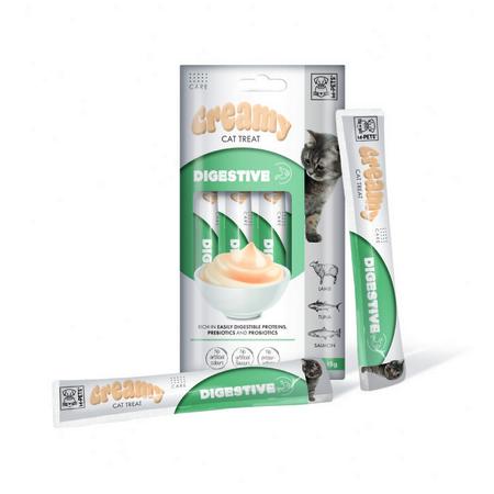 M-PETS DIGESTIVE FONKSİYONEL CREAMY KEDİ ÖDÜLÜ 4X15GR brsp-19049899 