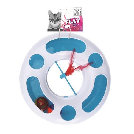 M-PETS DISCUS KEDİLER İÇİN PLASTİK OYUN ÇENBERİ TOPLU brsp-20600099 