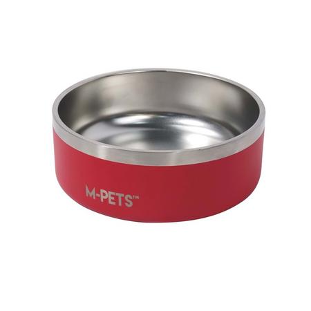 M-Pets Eskimo Çift Cidarlı Mama Kabı 2L Red brsp-10531099 