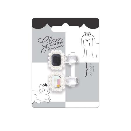 M-Pets Glam Köpekler İçin Aksesuar Toka Black/Silver brsp-60901599 