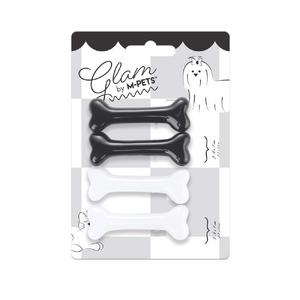 Glam Köpekler İçin Aksesuar Toka Black/White brsp-60901299