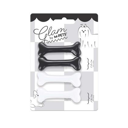 Glam Köpekler İçin Aksesuar Toka Black/White brsp-60901299