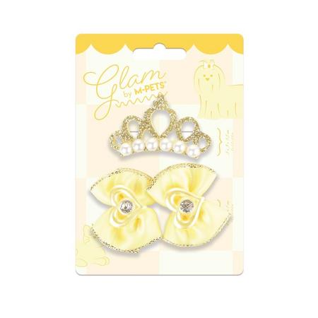 M-Pets Glam Köpekler İçin Aksesuar Toka Yellow brsp-60900199 