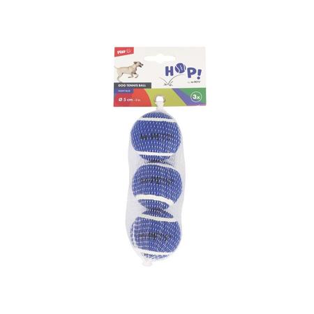 M-Pets Hop Tennis Topu Blue 5cm 3Lü Set brsp-10670499 