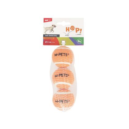 M-Pets Hop Tennis Topu Orange 5cm 3Lü Set brsp-10670399 