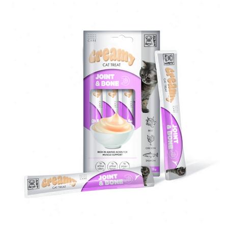 M-PETS JOINT & BONE FONKSİYONEL CREAMY KEDİ ÖDÜLÜ 4X15GR brsp-19050399 