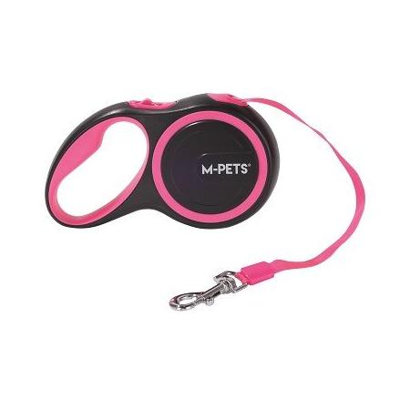 M-PETS LIBERTY OTOMATİK GEZDİRME ŞERİT 8MT/PINK (L) brsp-10842799 