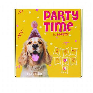 M-Pets Party Time Dişi Köpekler İçin Doğum Günü Seti Brsp-10667499
