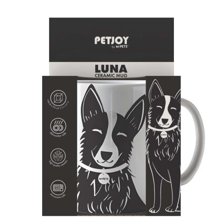 M-Pets Petjoy Luna Kupa 350ml Black&White brsp-60003999 