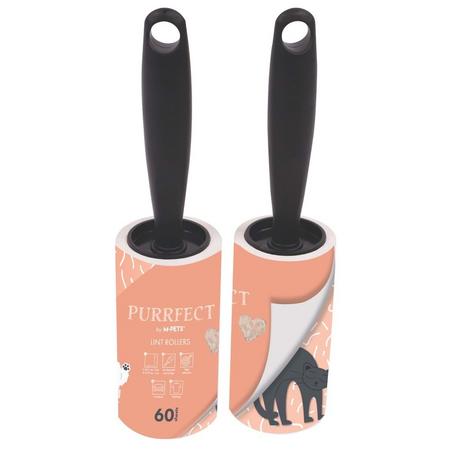 M-Pets Purrfect Tüy Toplama Rulosu 60 Yaprak Pink Brsp-10127799