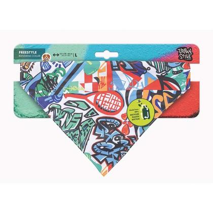 M-Pets Urban Style Freestyle Bandana Collar (L) Brsp-10839899 