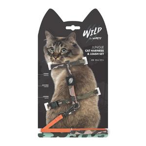 Wild Jungle Kedi Göğüs Tasması Set brsp-20801899