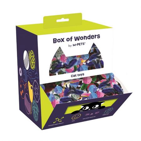 M-PETS WONDERS BELL BALL KEDİ OYUNCAĞI 60LI DISPLAY BRSP-20603099 