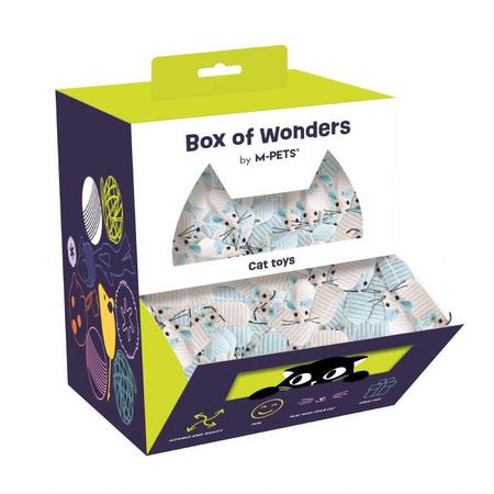 M-PETS WONDERS FİNN KEDİ OYUNCAĞI 100LÜ DISPLAY BRSP-20603699 