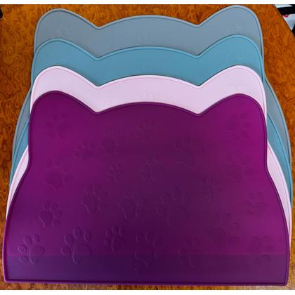 Mama Kabı Altlığı Matı Kedi Desenli