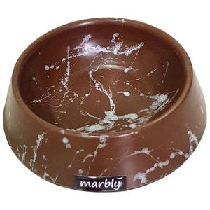 marbly mermer mama kabı 16oz kahverengi