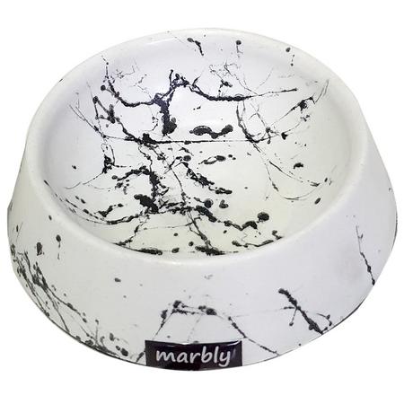 marbly mermer mama kabı 8oz beyaz