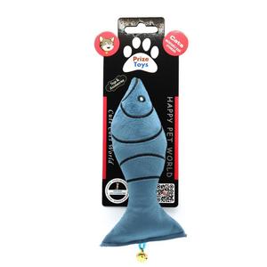 Mavi Balık Model Catnip Kedi Oyuncağı Prize