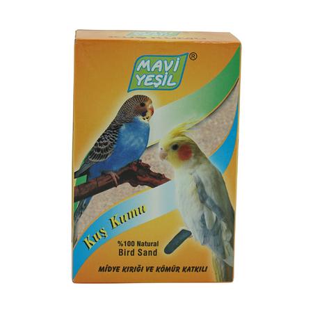 Mavi Yeşil Kuş Kumu 350 GR kdr-16070