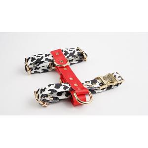 Metal Klips Siyah Leo Köpek Gögüs Tasması XS  Beden THT