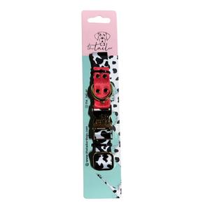 Metal Klipsli Beyaz LEO Model Boyun Tasması  XS  Beden