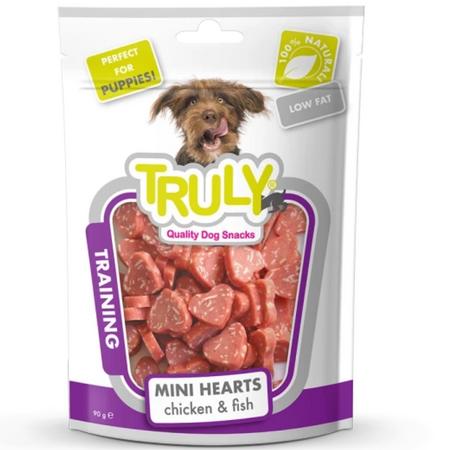 Mını Hearts Chicken & Fish Köpek Ödülü 90gr KYP-445-CC-09S
