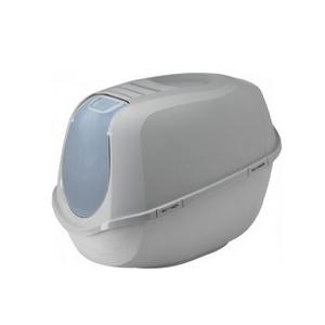 Moderna Mega Smart Kapalı Kedi Tuvaleti Titanium 65cm