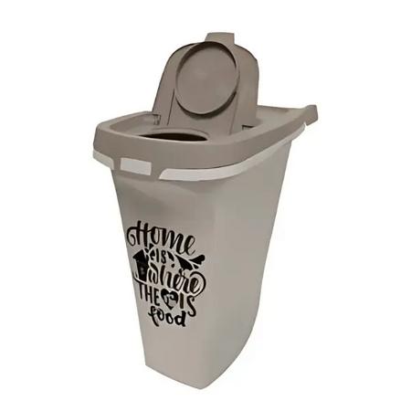 Trendy Story Kedi ve Köpek Plastik Mama Saklama Kabı 6lt
