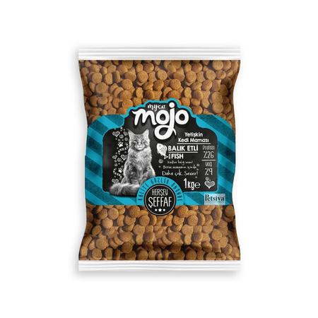 Mojo Black Balıklı Kedi Maması 1 Kg
