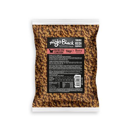 Mojo Black Tavuk Etli Yavru Kedi Maması 1kg