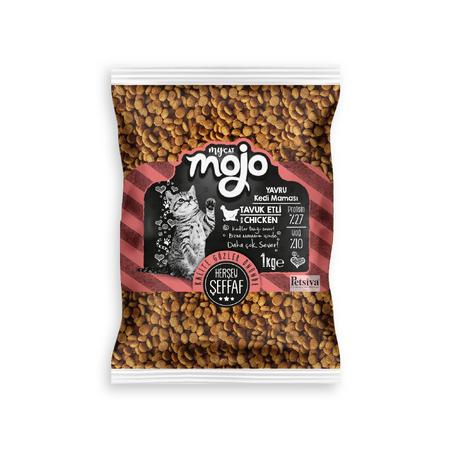 Mojo Black Tavuk Etli Yavru Kedi Maması 1kg