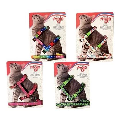 Desenli Kedi Göğüs Tasması