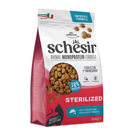 Monoprotein Tavuklu Kısırlaştırılmış Kedi Maması 1.5Kg