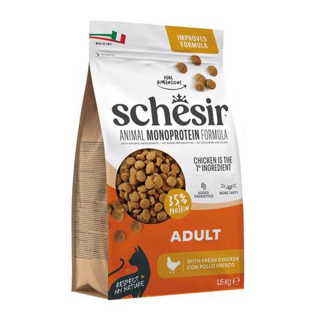 Monoprotein Tavuklu Yetişkin Kedi Maması 1.5Kg