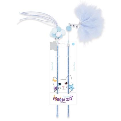 Mooncat Kedi Oyuncağı Olta Blue 2li Set Brsp-20651099 